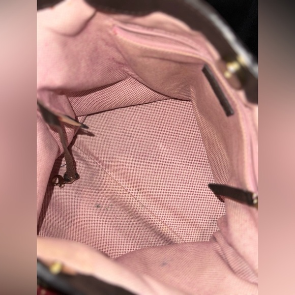 Dooney And Bourke Brown Pebbled Leather Sara Purse Handbag - Picture 14 of 16